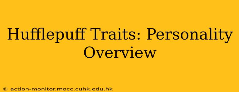 Hufflepuff Traits: Personality Overview
