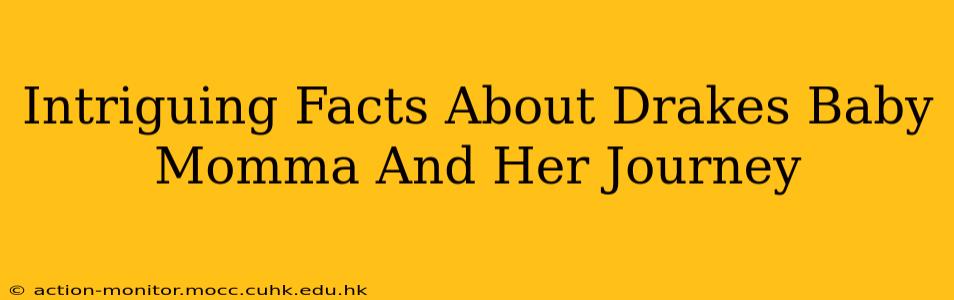 Intriguing Facts About Drakes Baby Momma And Her Journey