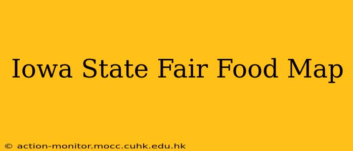 Iowa State Fair Food Map