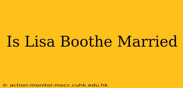 Is Lisa Boothe Married
