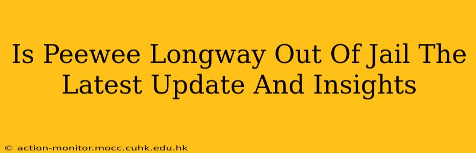 Is Peewee Longway Out Of Jail The Latest Update And Insights