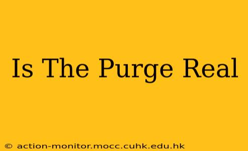 Is The Purge Real