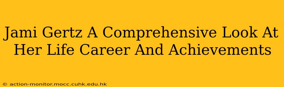 Jami Gertz A Comprehensive Look At Her Life Career And Achievements