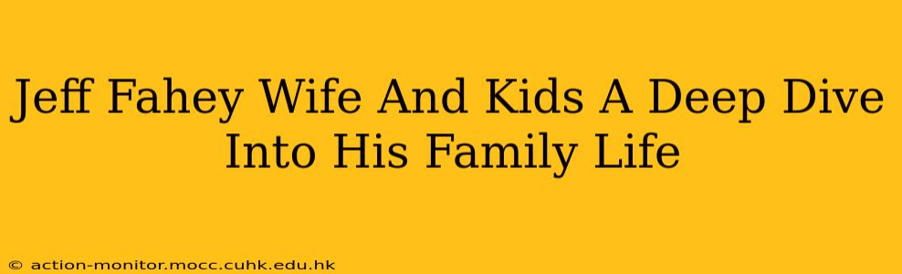 Jeff Fahey Wife And Kids A Deep Dive Into His Family Life