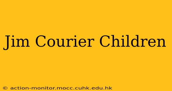 Jim Courier Children
