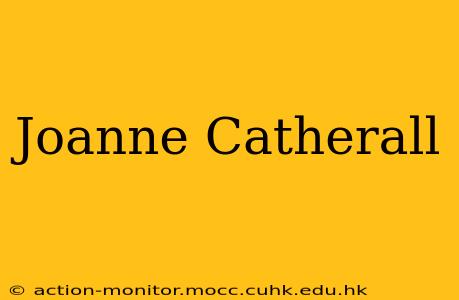 Joanne Catherall