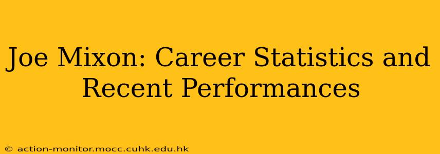 Joe Mixon: Career Statistics and Recent Performances