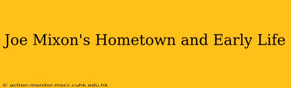 Joe Mixon's Hometown and Early Life