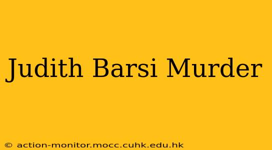 Judith Barsi Murder