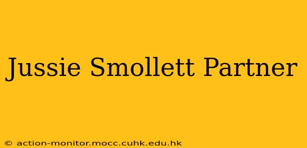 Jussie Smollett Partner