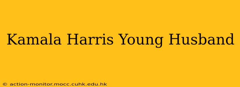 Kamala Harris Young Husband