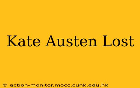 Kate Austen Lost