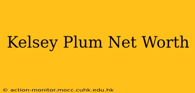 Kelsey Plum Net Worth