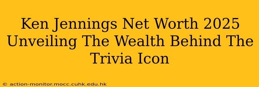 Ken Jennings Net Worth 2025 Unveiling The Wealth Behind The Trivia Icon