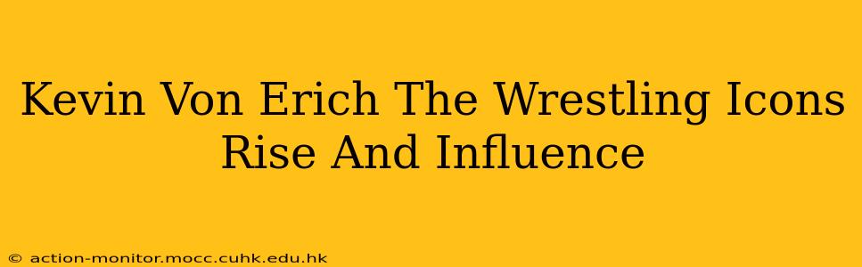 Kevin Von Erich The Wrestling Icons Rise And Influence