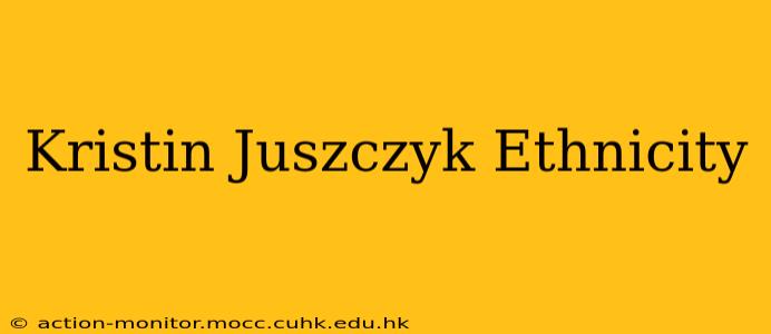 Kristin Juszczyk Ethnicity