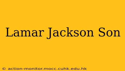 Lamar Jackson Son
