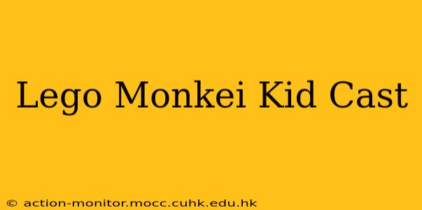 Lego Monkei Kid Cast