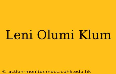Leni Olumi Klum