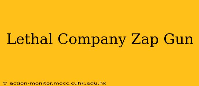Lethal Company Zap Gun