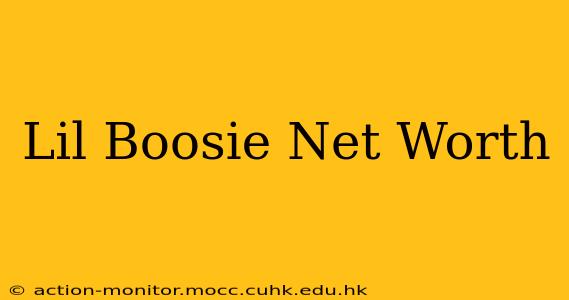 Lil Boosie Net Worth