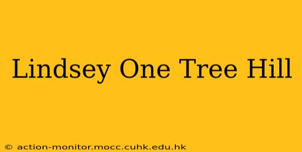 Lindsey One Tree Hill
