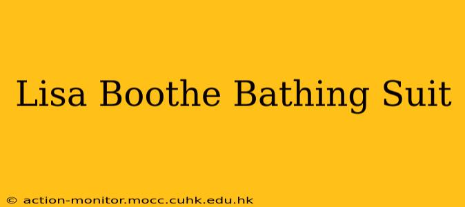 Lisa Boothe Bathing Suit