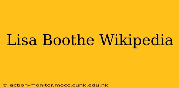 Lisa Boothe Wikipedia