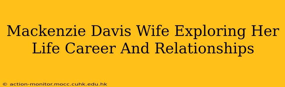 Mackenzie Davis Wife Exploring Her Life Career And Relationships