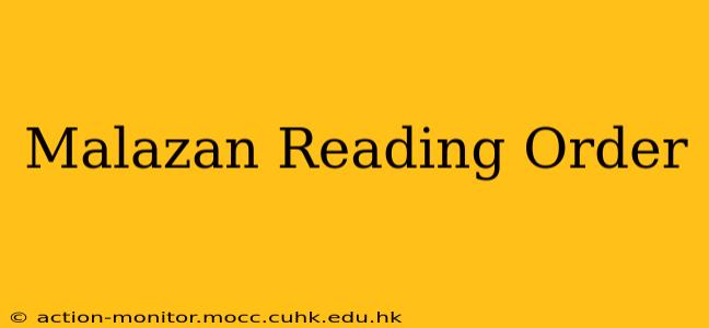 Malazan Reading Order