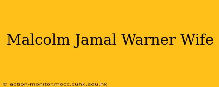Malcolm Jamal Warner Wife