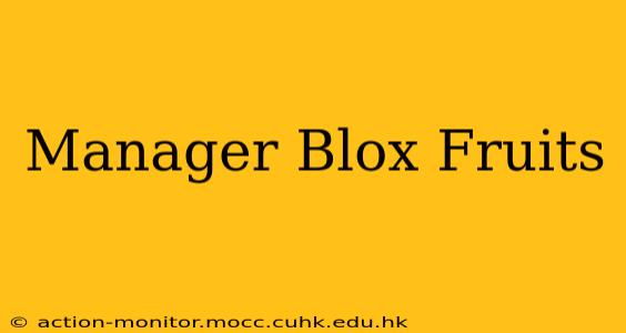 Manager Blox Fruits