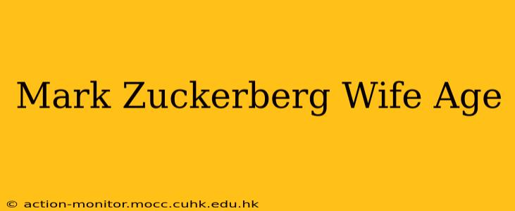 Mark Zuckerberg Wife Age