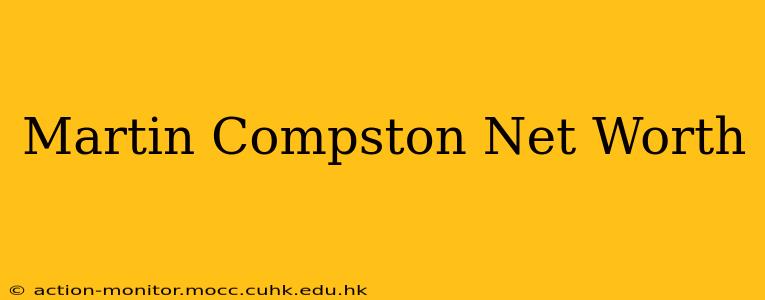 Martin Compston Net Worth