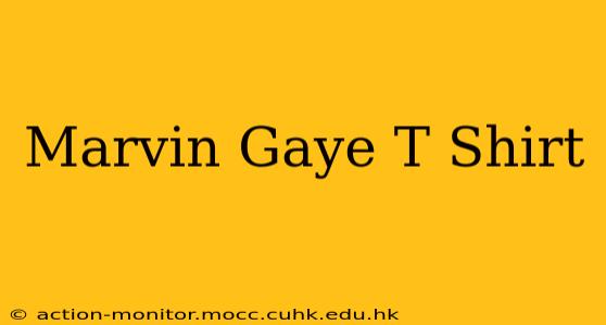 Marvin Gaye T Shirt