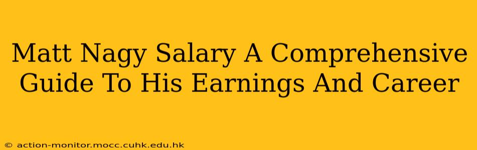 Matt Nagy Salary A Comprehensive Guide To His Earnings And Career