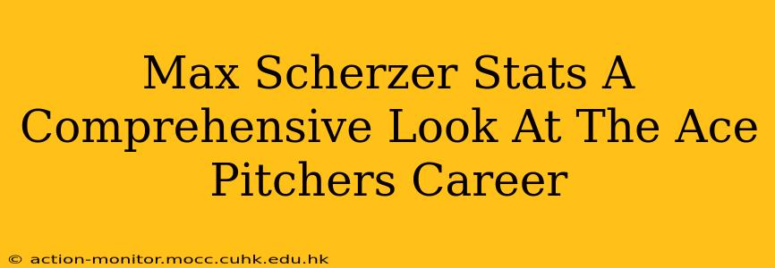 Max Scherzer Stats A Comprehensive Look At The Ace Pitchers Career