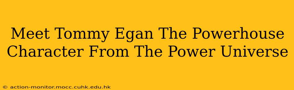 Meet Tommy Egan The Powerhouse Character From The Power Universe