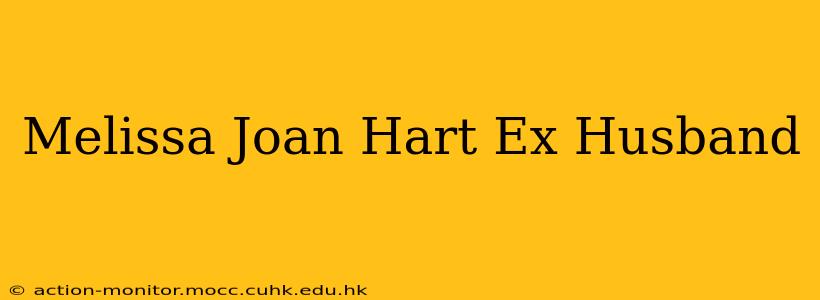 Melissa Joan Hart Ex Husband