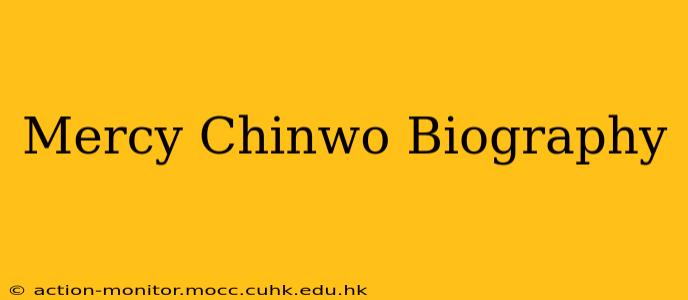 Mercy Chinwo Biography