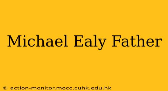 Michael Ealy Father