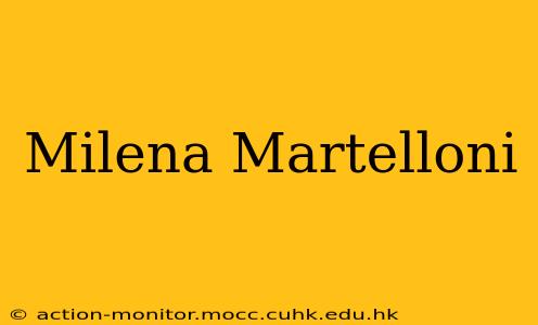 Milena Martelloni