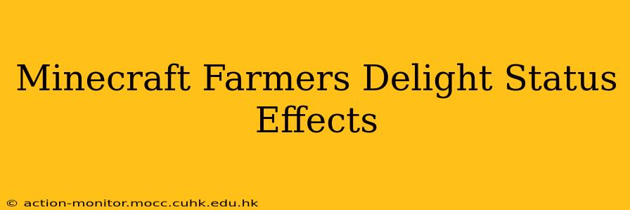Minecraft Farmers Delight Status Effects