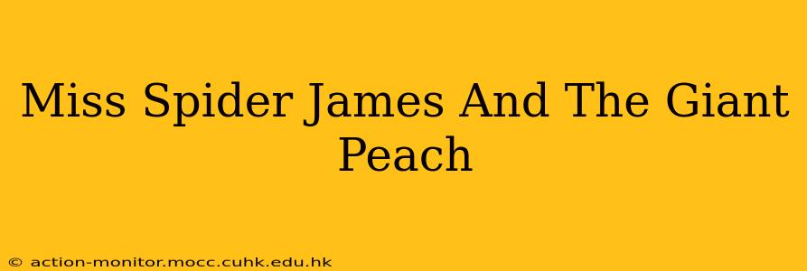Miss Spider James And The Giant Peach