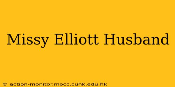Missy Elliott Husband