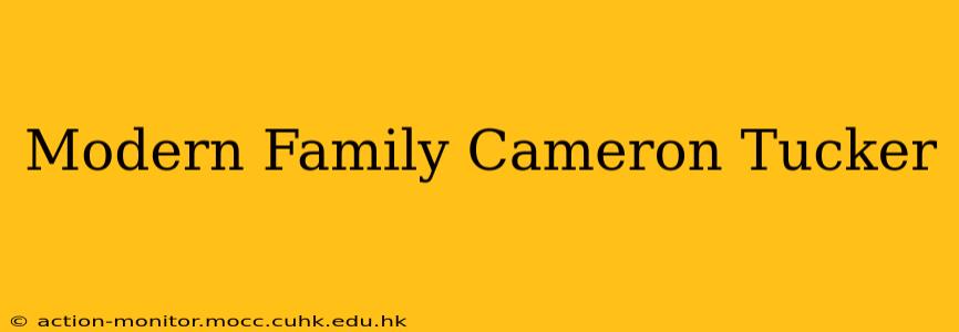 Modern Family Cameron Tucker