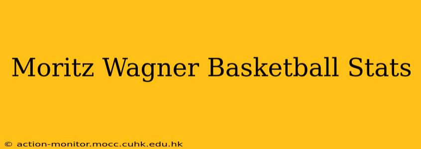 Moritz Wagner Basketball Stats