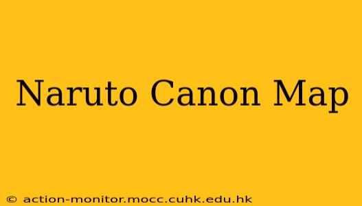 Naruto Canon Map