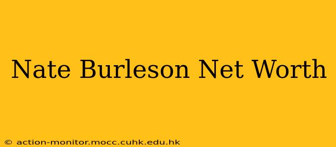 Nate Burleson Net Worth