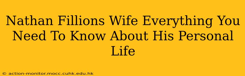 Nathan Fillions Wife Everything You Need To Know About His Personal Life
